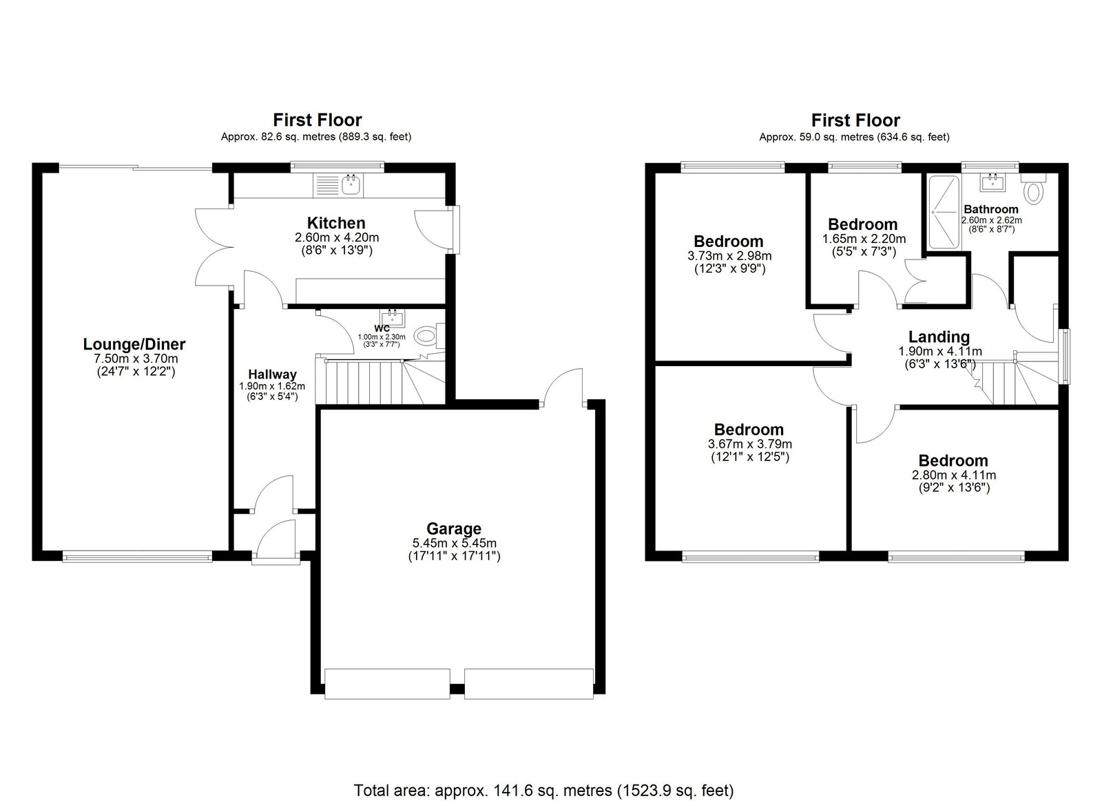 2, Stirling Court, Burnley floorplan