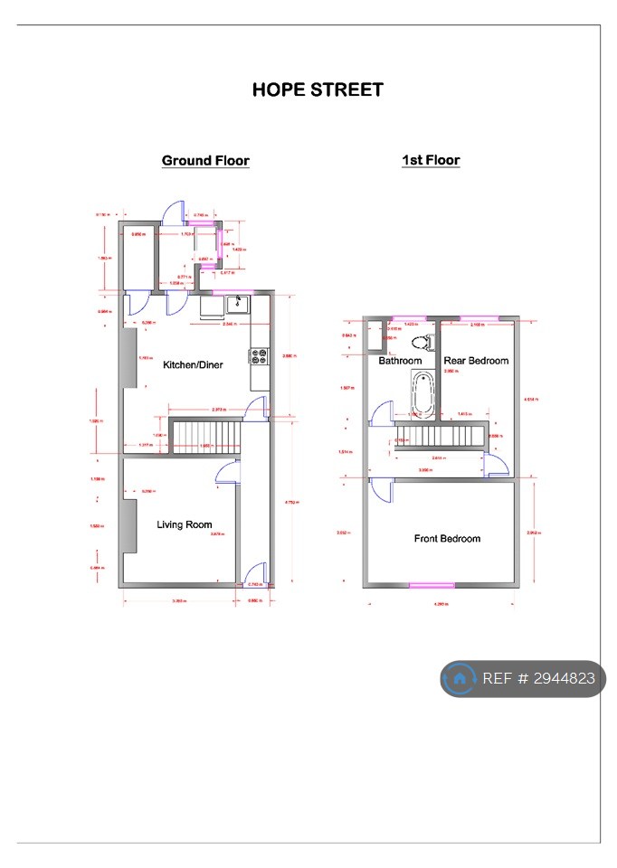 Hope St, Leigh floorplan