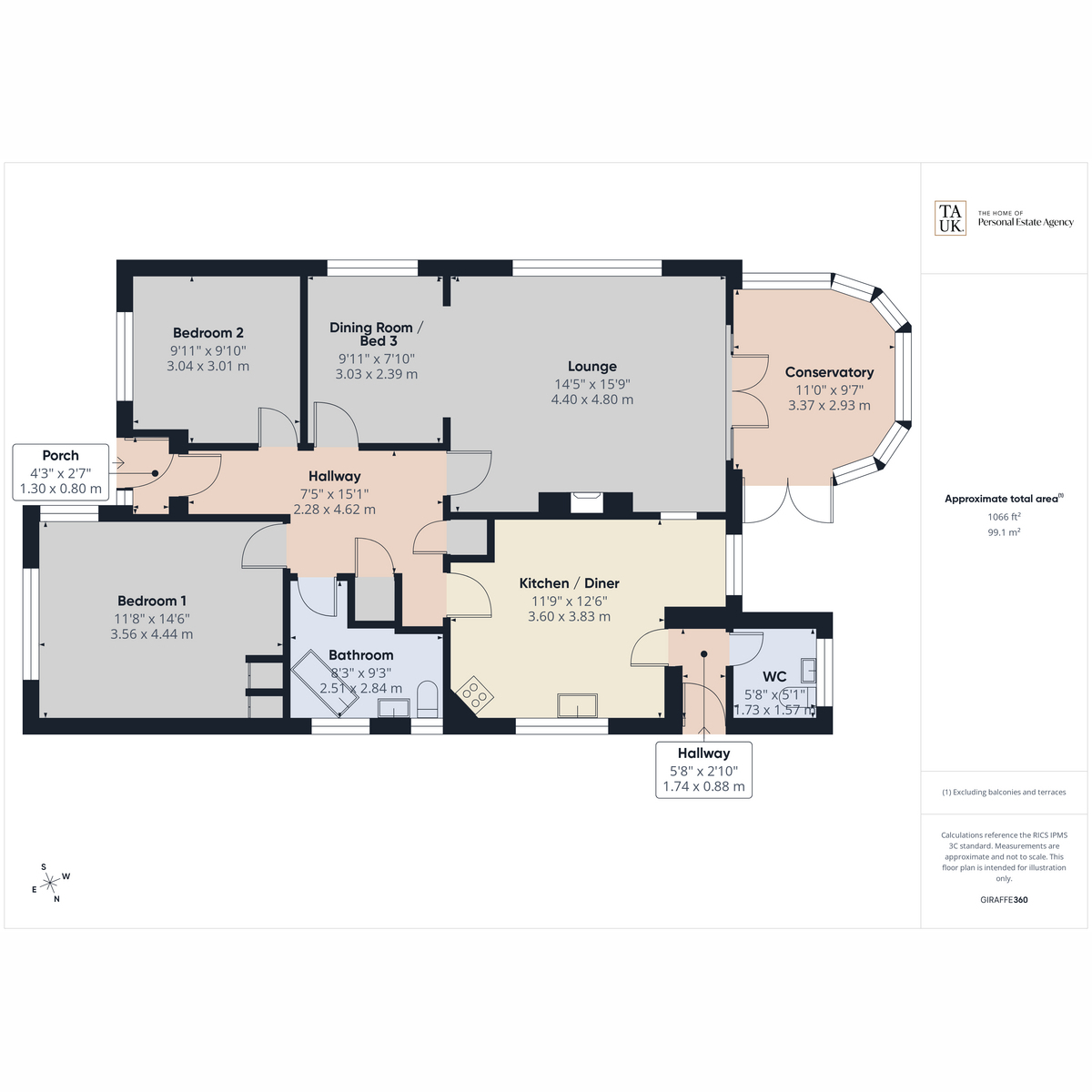 38, St Thomas Avenue, Hayling Island floorplan