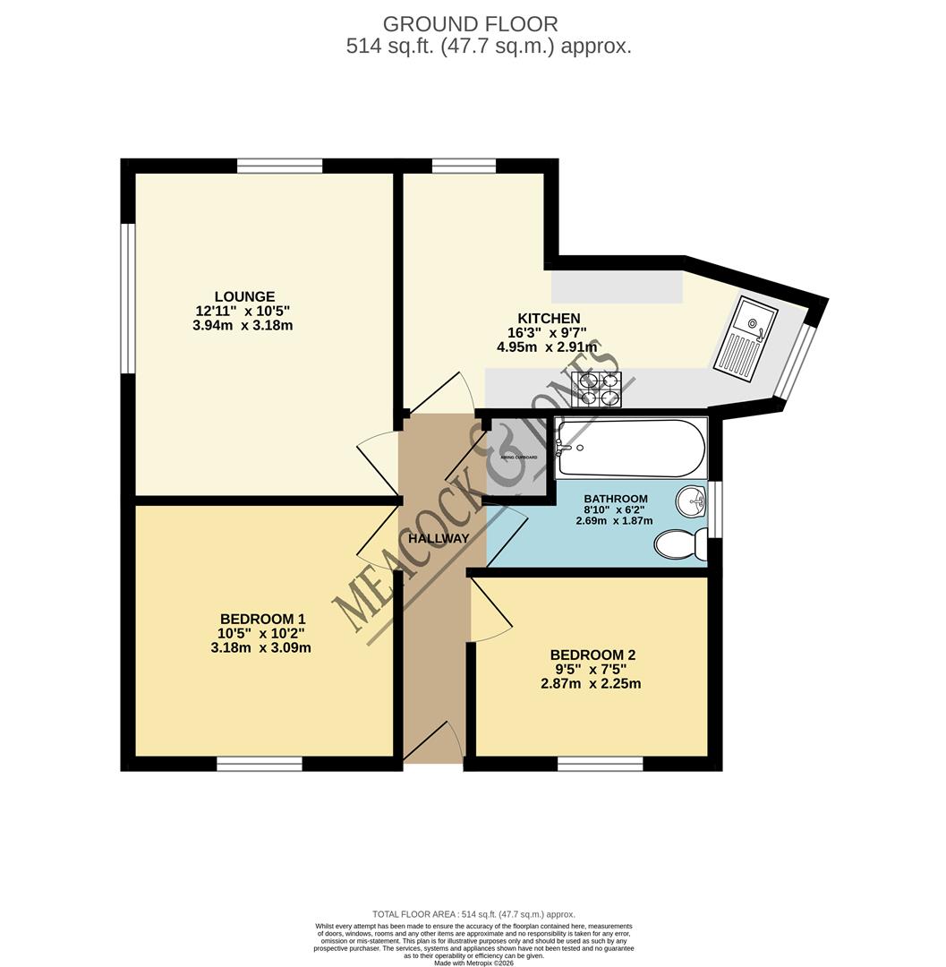 1, Downs Grove, Basildon floorplan