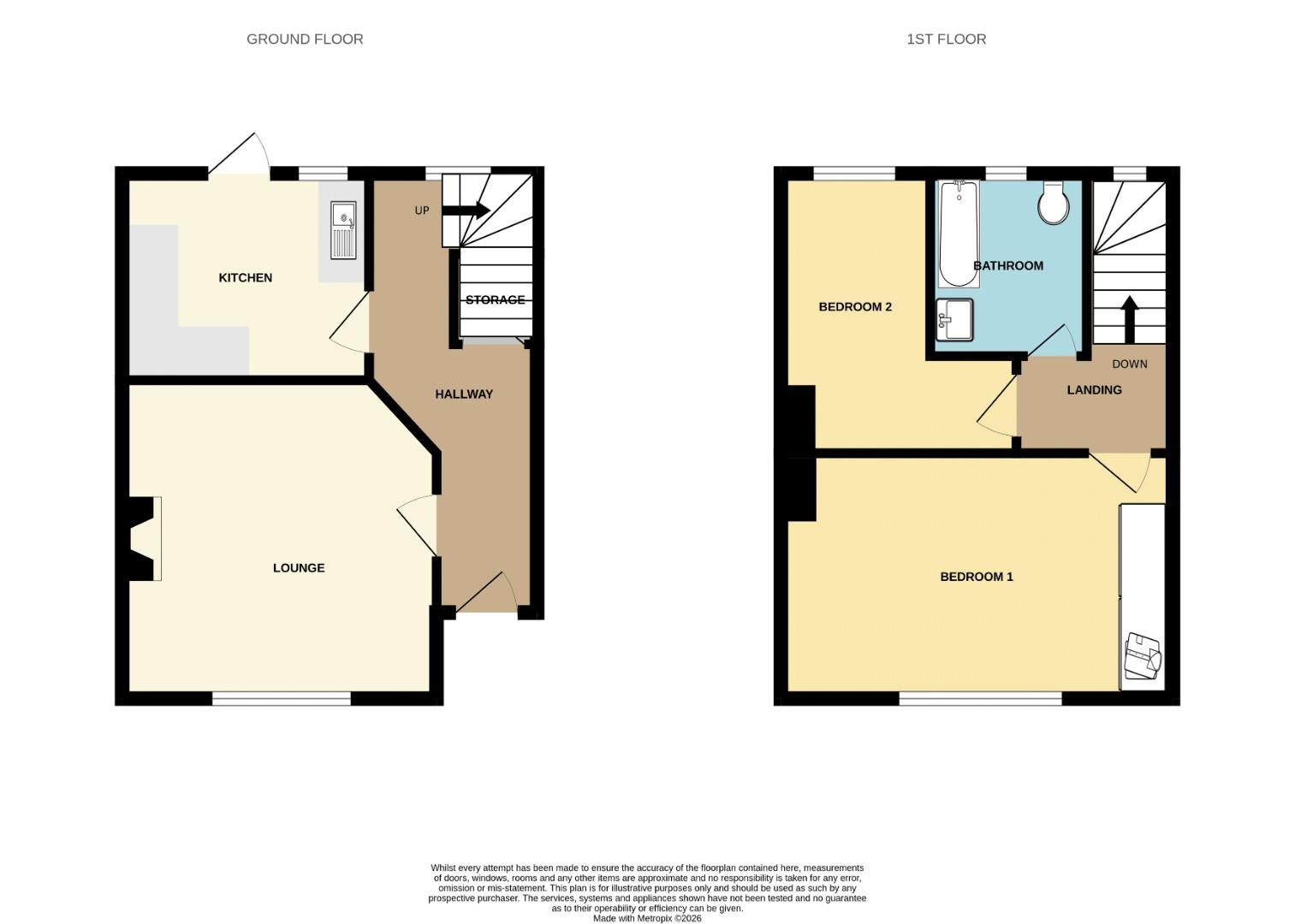 63, Barnmead Road, Dagenham floorplan