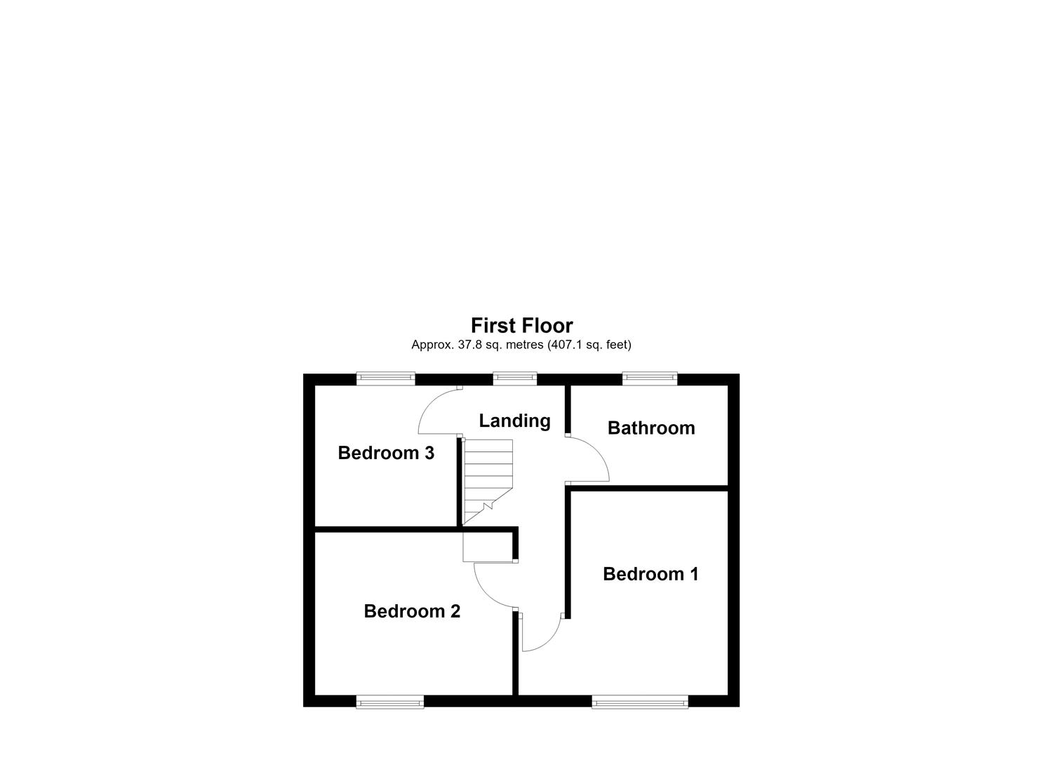 40, Greaves Avenue, Wakefield floorplan