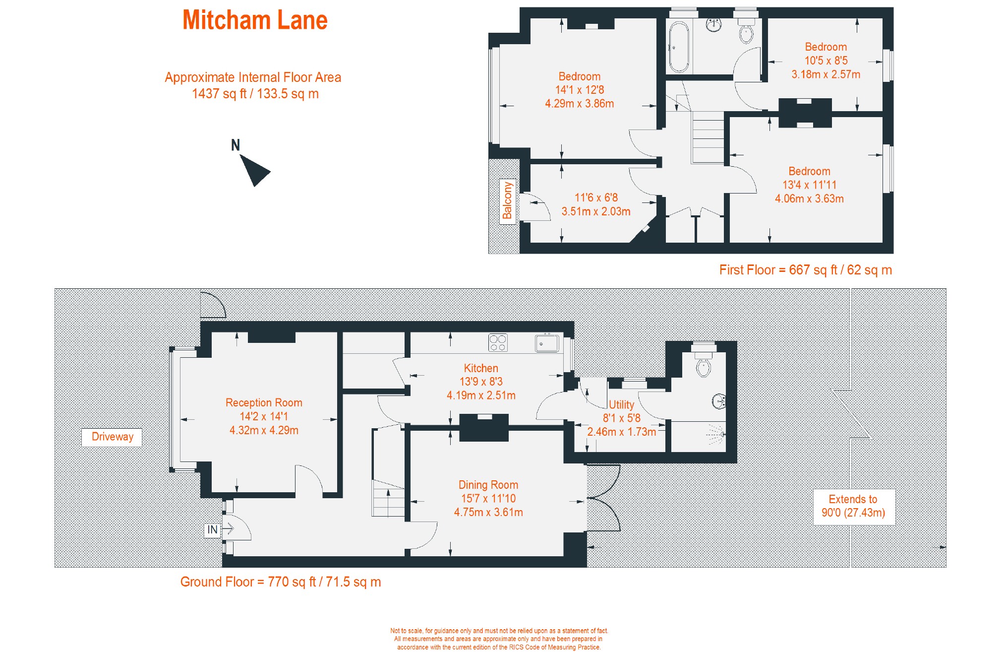 4 Bedrooms  to rent in Mitcham Lane, London SW16