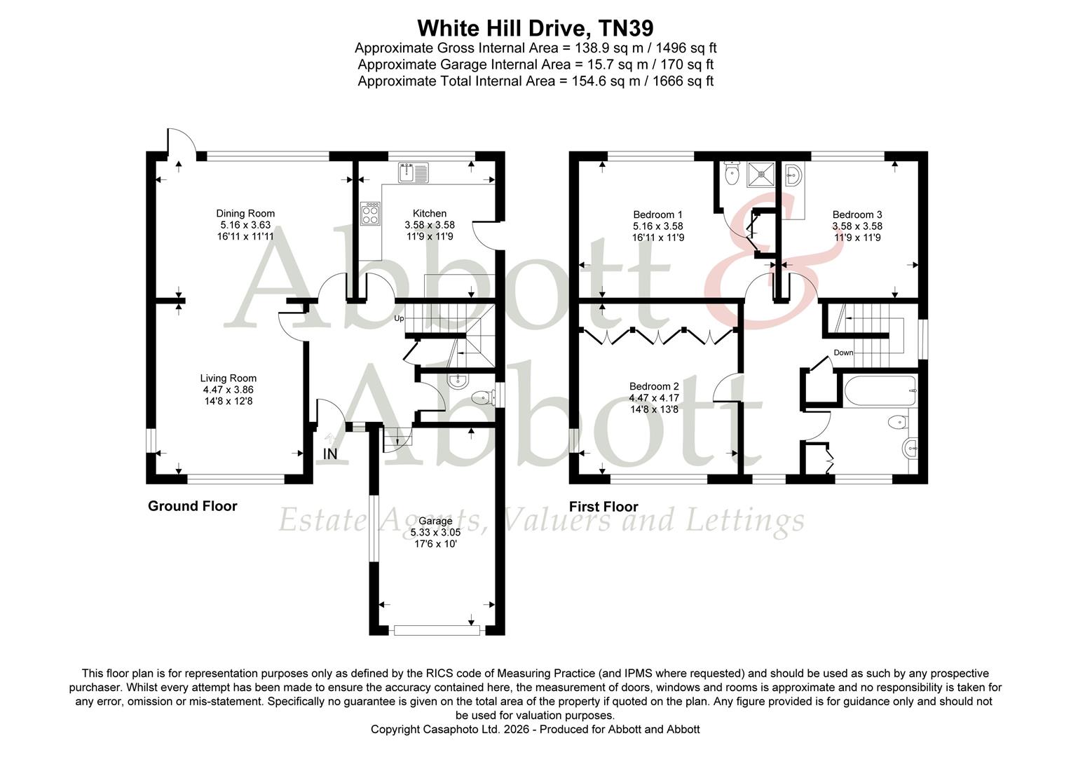 7, White Hill Drive, Bexhill-On-Sea floorplan