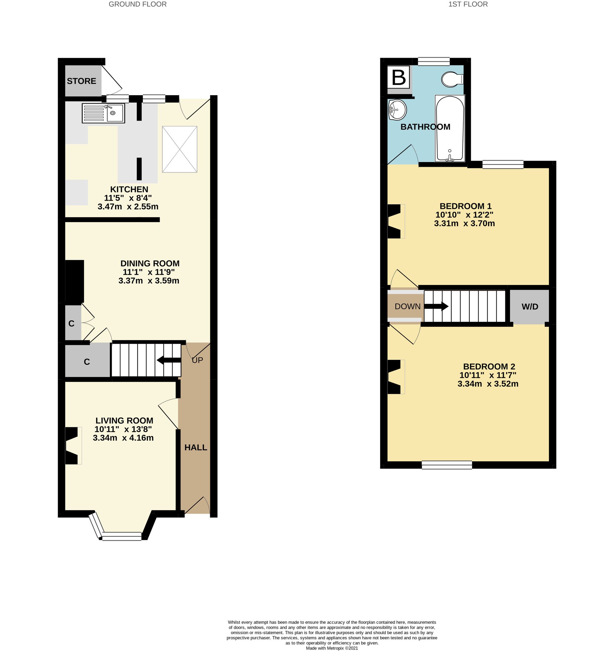 30 Queen Street, Taunton floorplan
