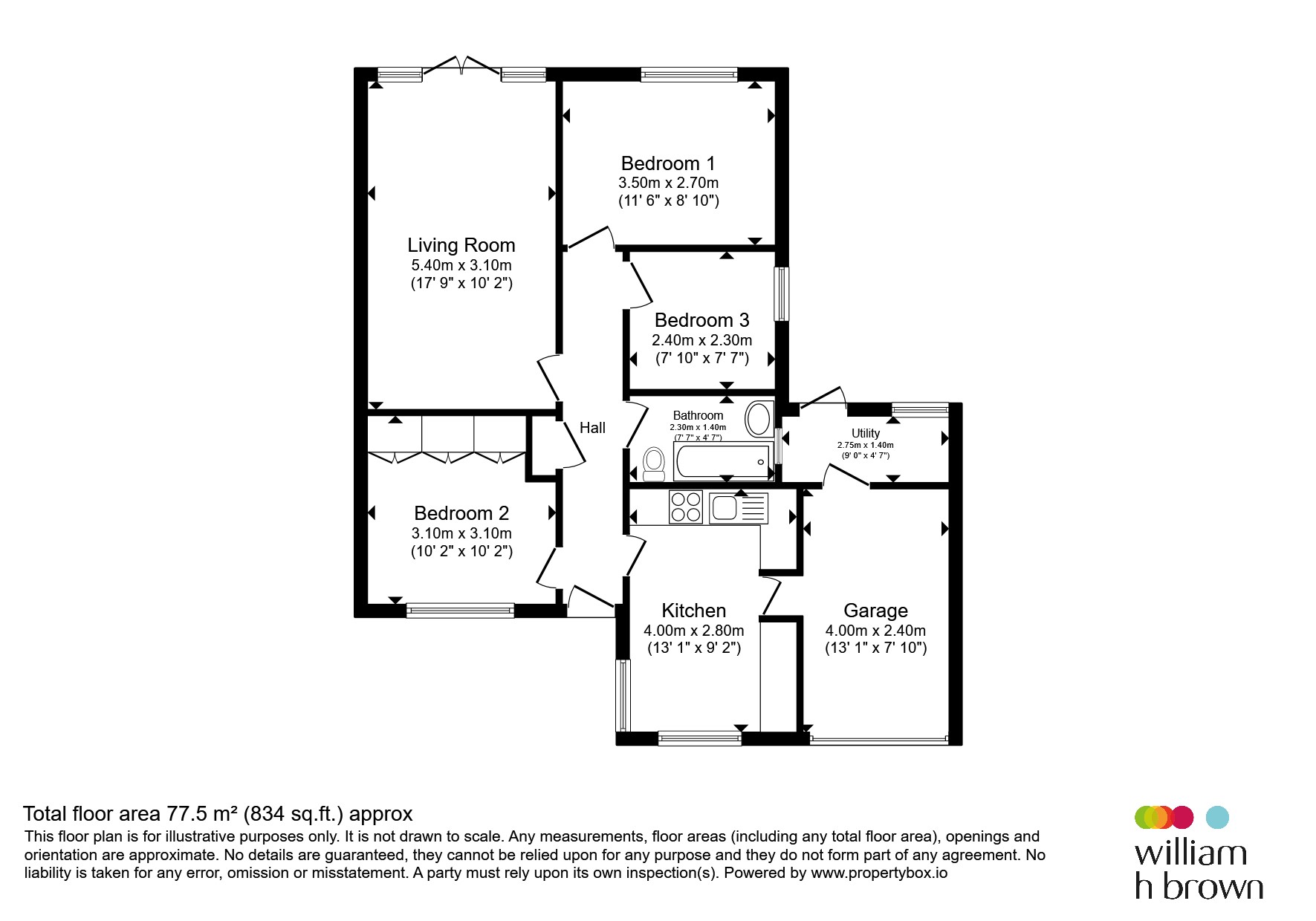 32, Soame Close, Norwich floorplan