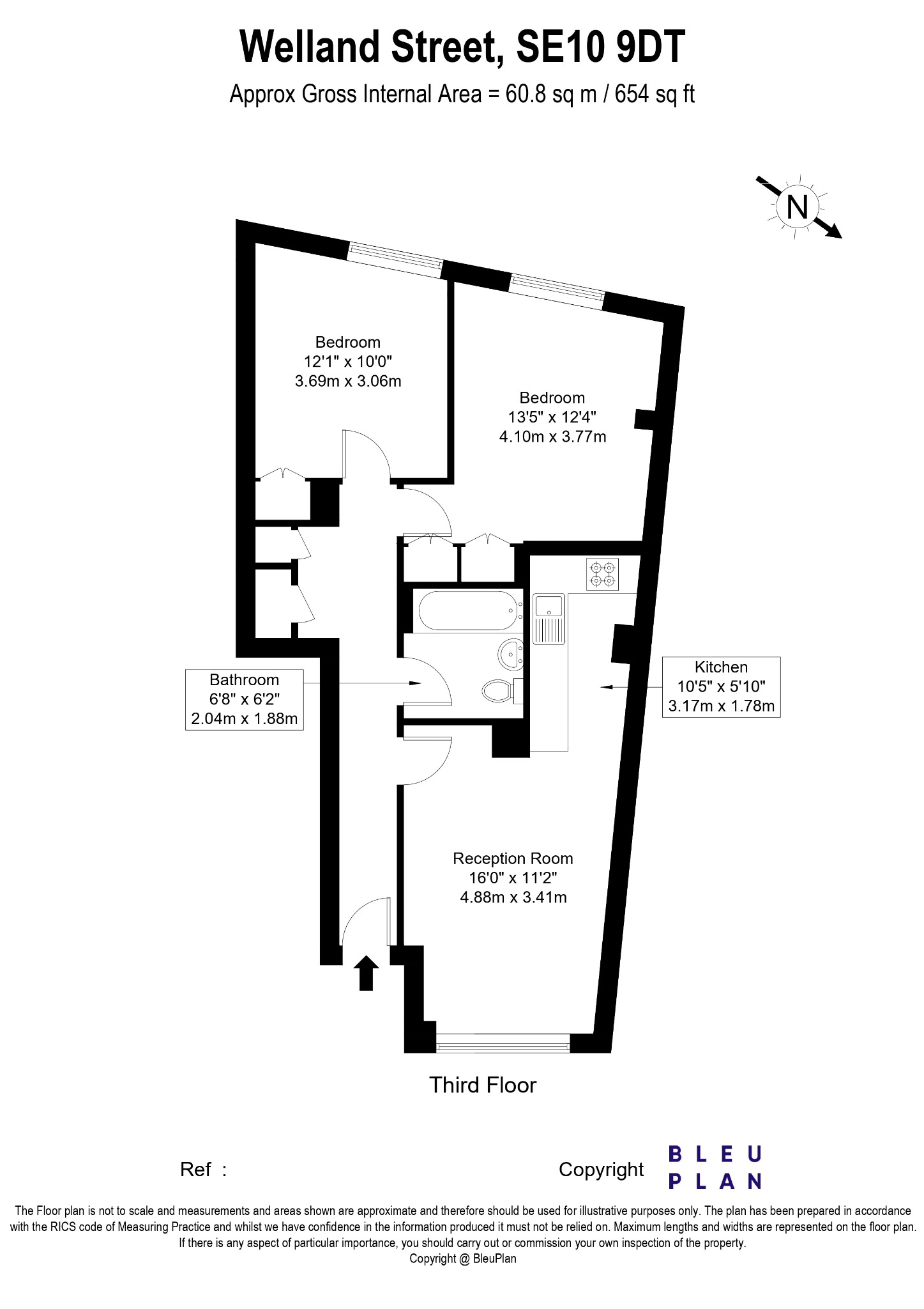 5 Welland Street, Greater London floorplan