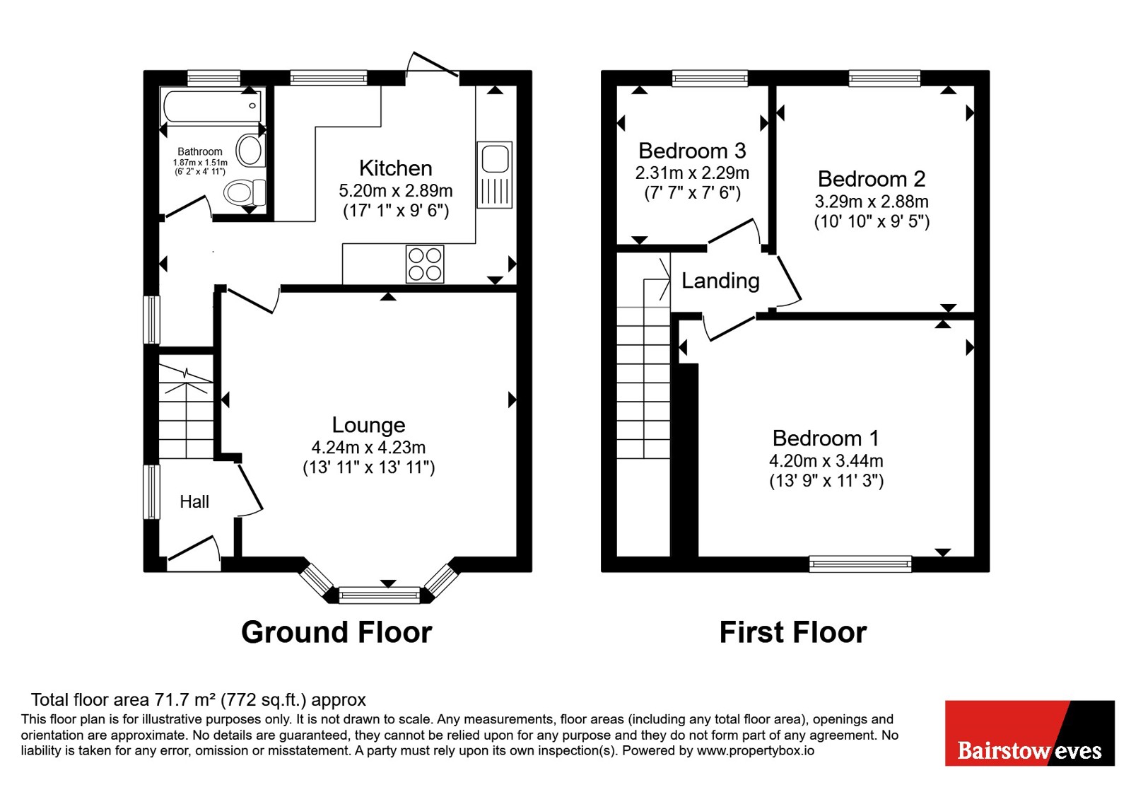 6, Percival Crescent, Nottinghamshire floorplan