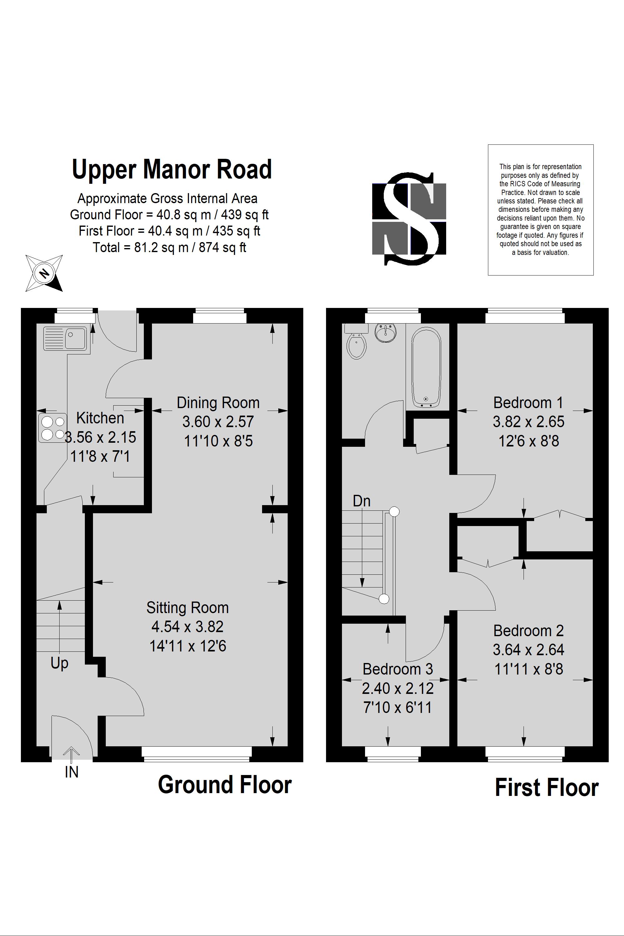 3 Bedrooms Terraced house for sale in Upper Manor Road, Godalming GU7