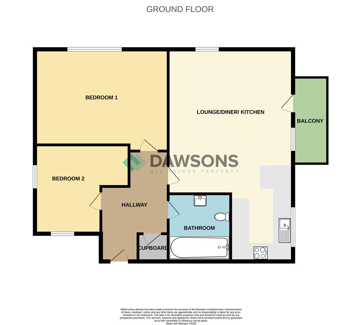 156, Ambassador House, Swansea floorplan