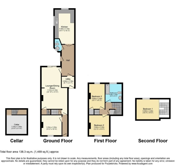 7, Chequer Street, West Midlands floorplan