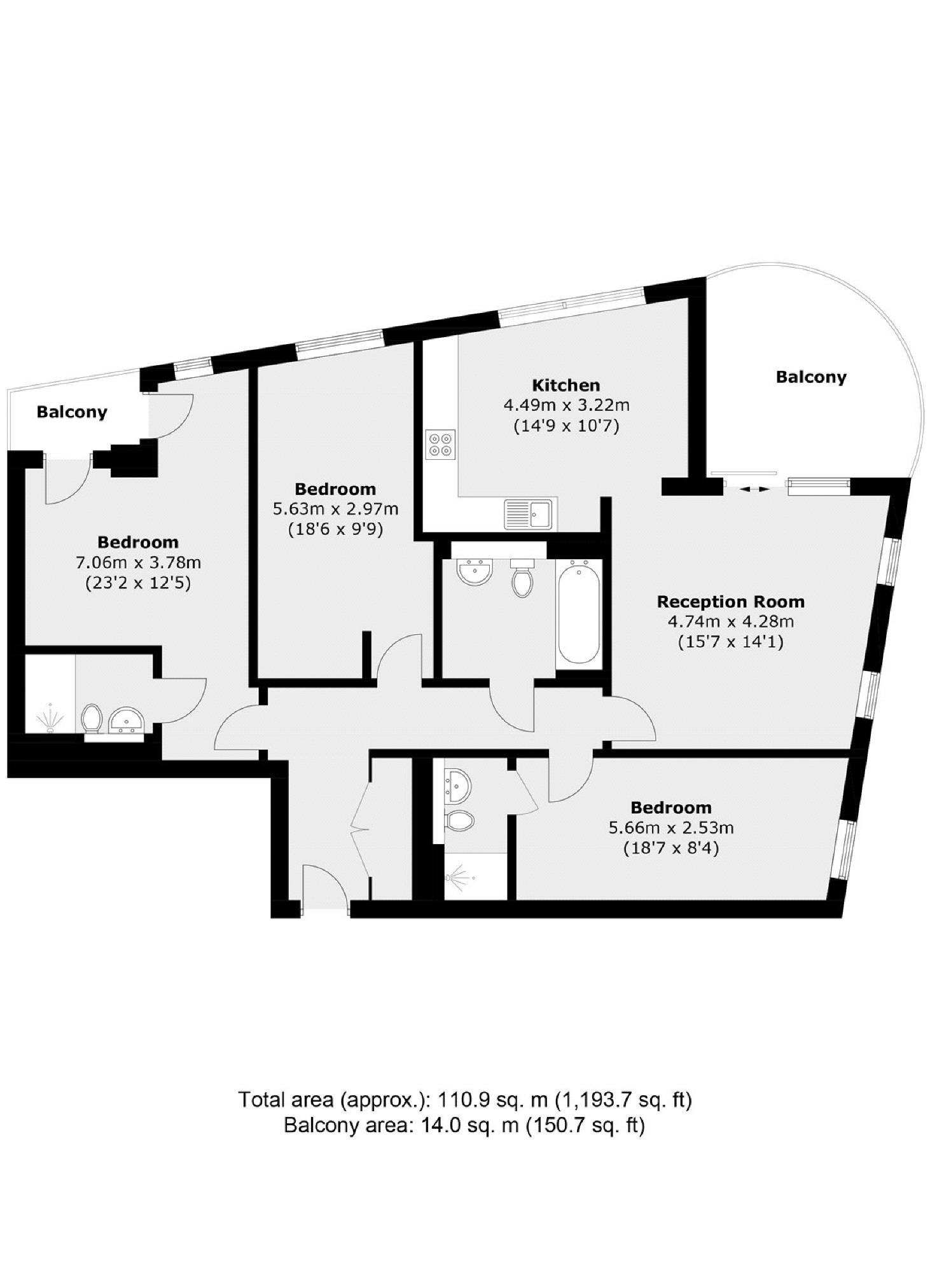 Indescon Square, London floorplan