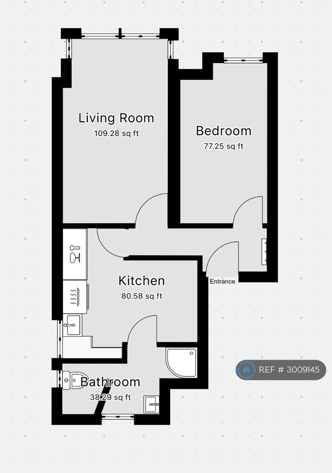 Flat, Upper Cliff Road, Gorleston floorplan