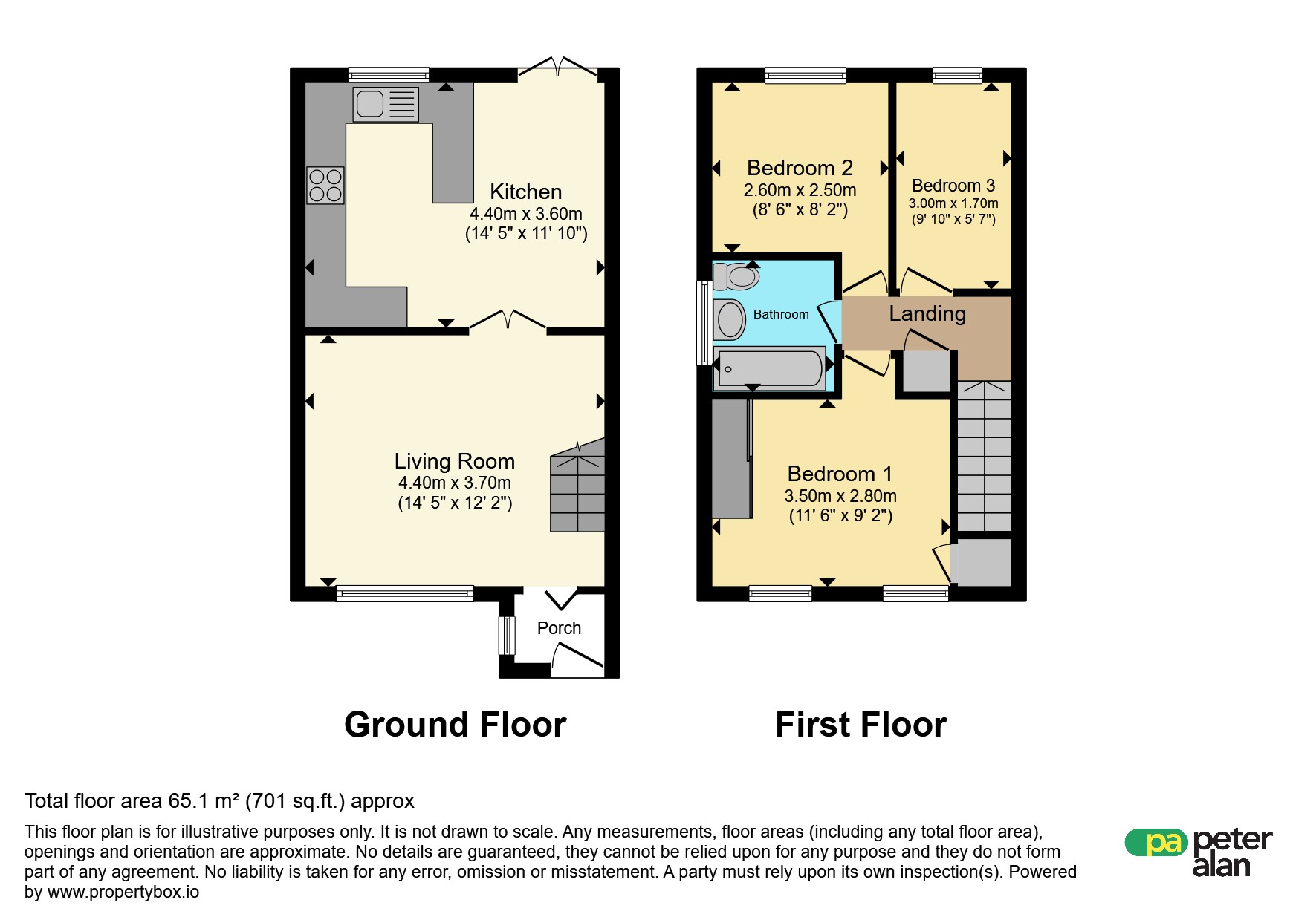 14, Clos Cyncoed, Caerphilly floorplan