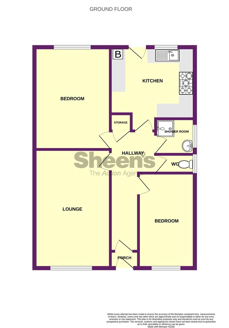 10, Garden Road, Walton-on-the-Naze floorplan