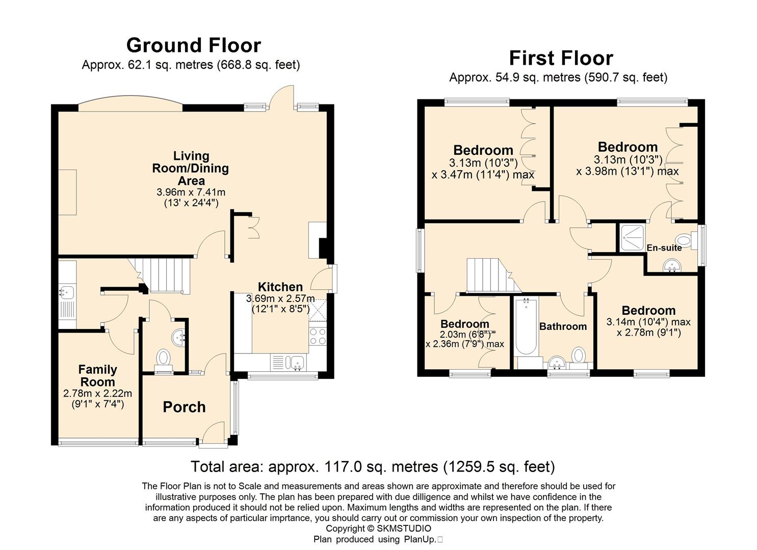 3, The Melings, Hemel Hempstead floorplan