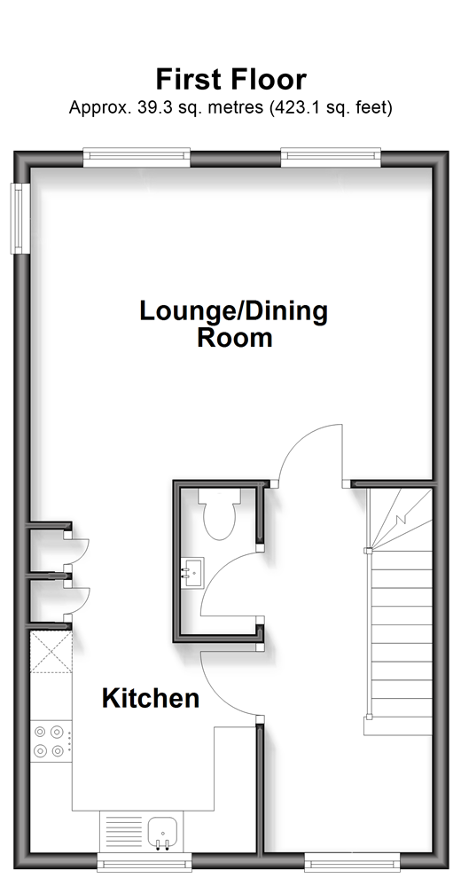 Hurst Point View, Totland Bay floorplan