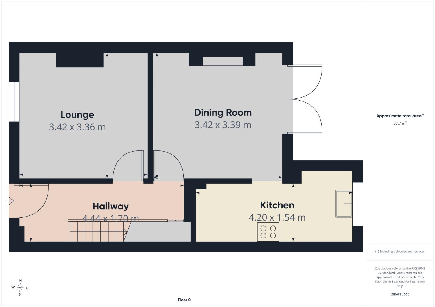 58, St. Johns Walk, Bridlington floorplan