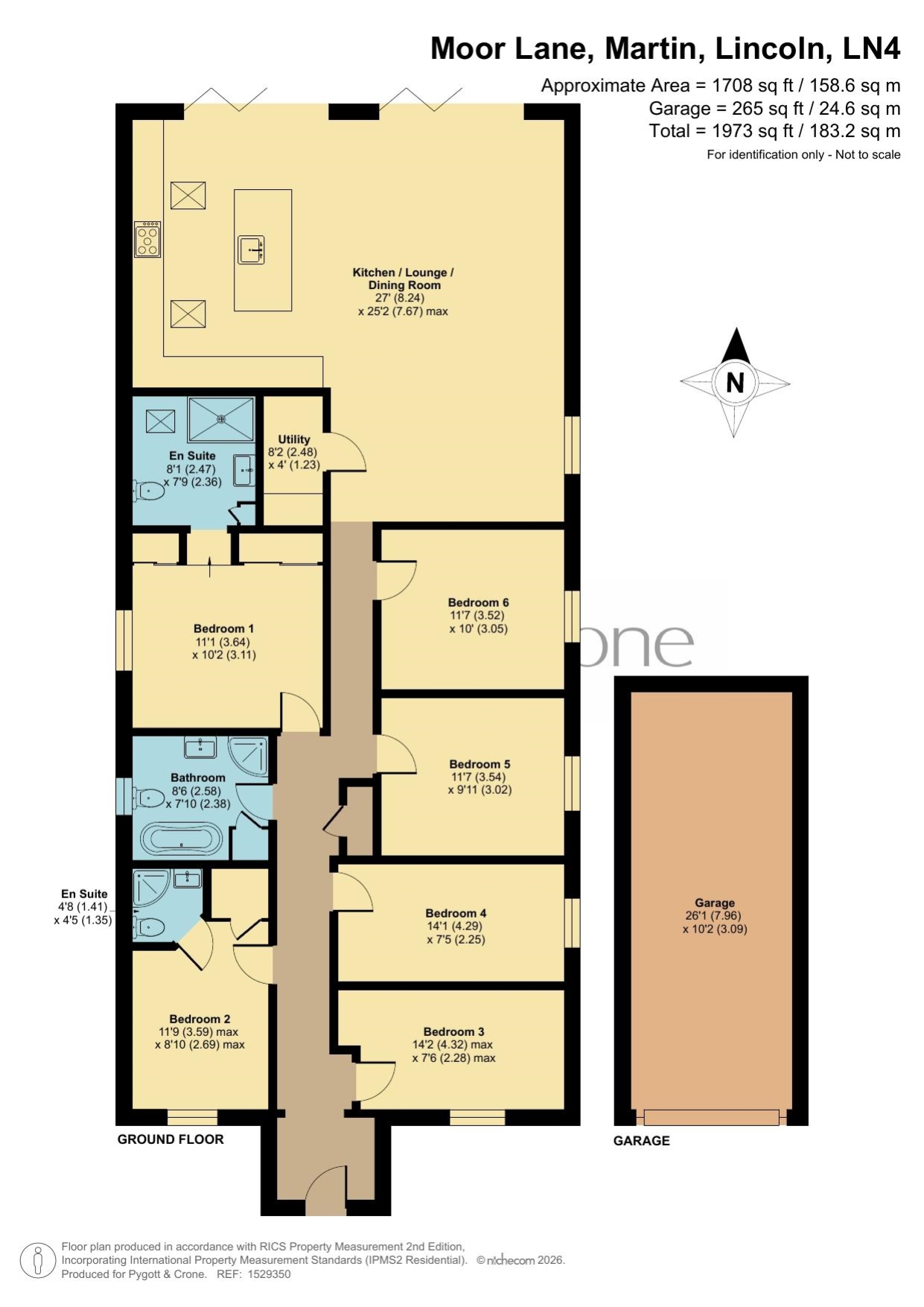 66, Moor Lane, Lincoln floorplan