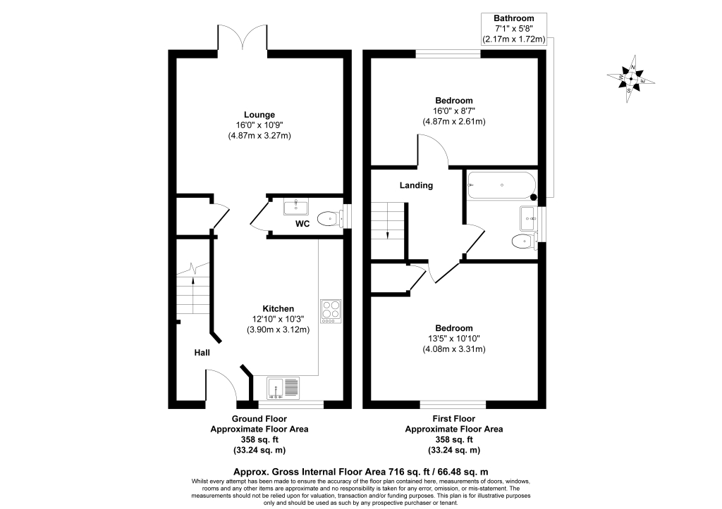 49, Mulberry Gardens, Sudbury floorplan