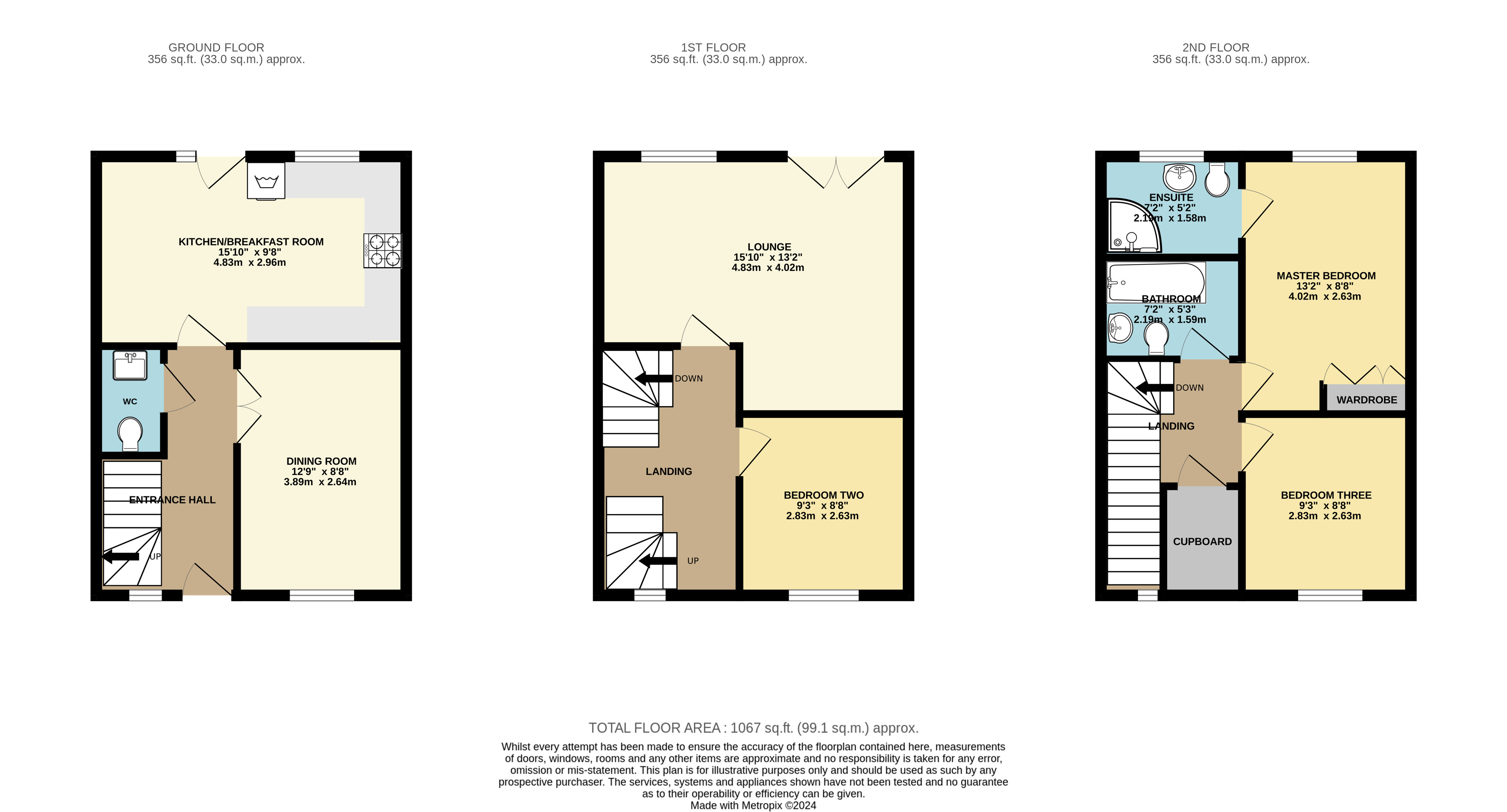 83, Riverbrook Road, Altrincham floorplan