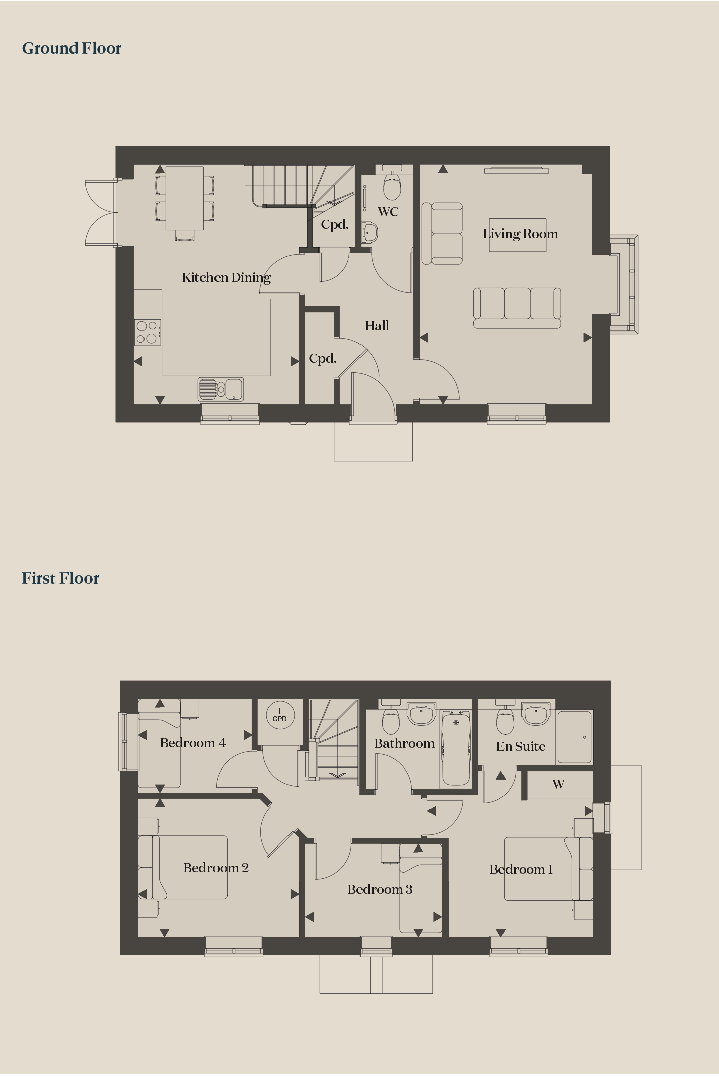 Oast House Place - Hopkeeper (1),, The Hopkeeper - Home 1,Oast House Place, Ash floorplan
