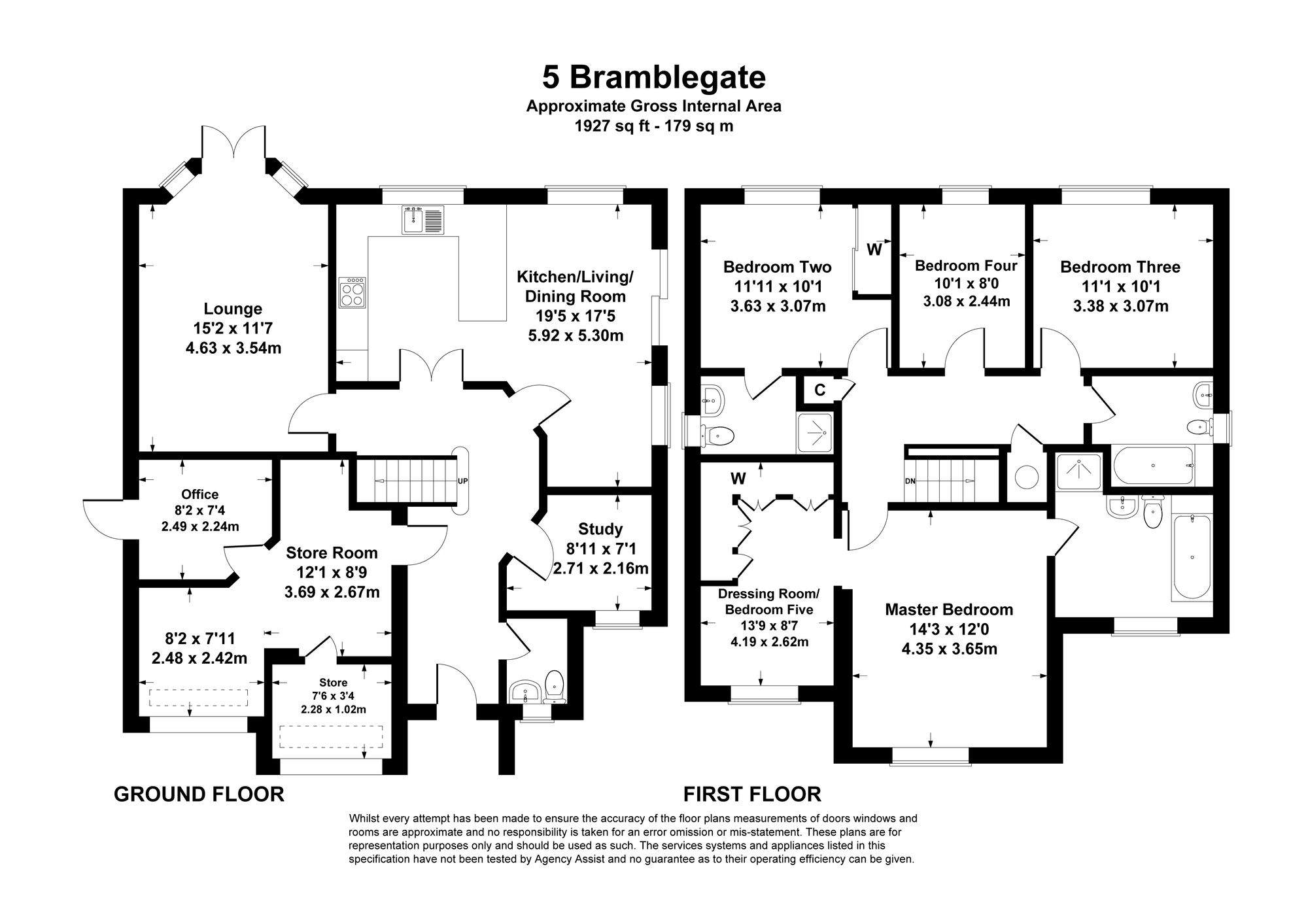 5 Bramblegate Botley Road, Eastleigh floorplan