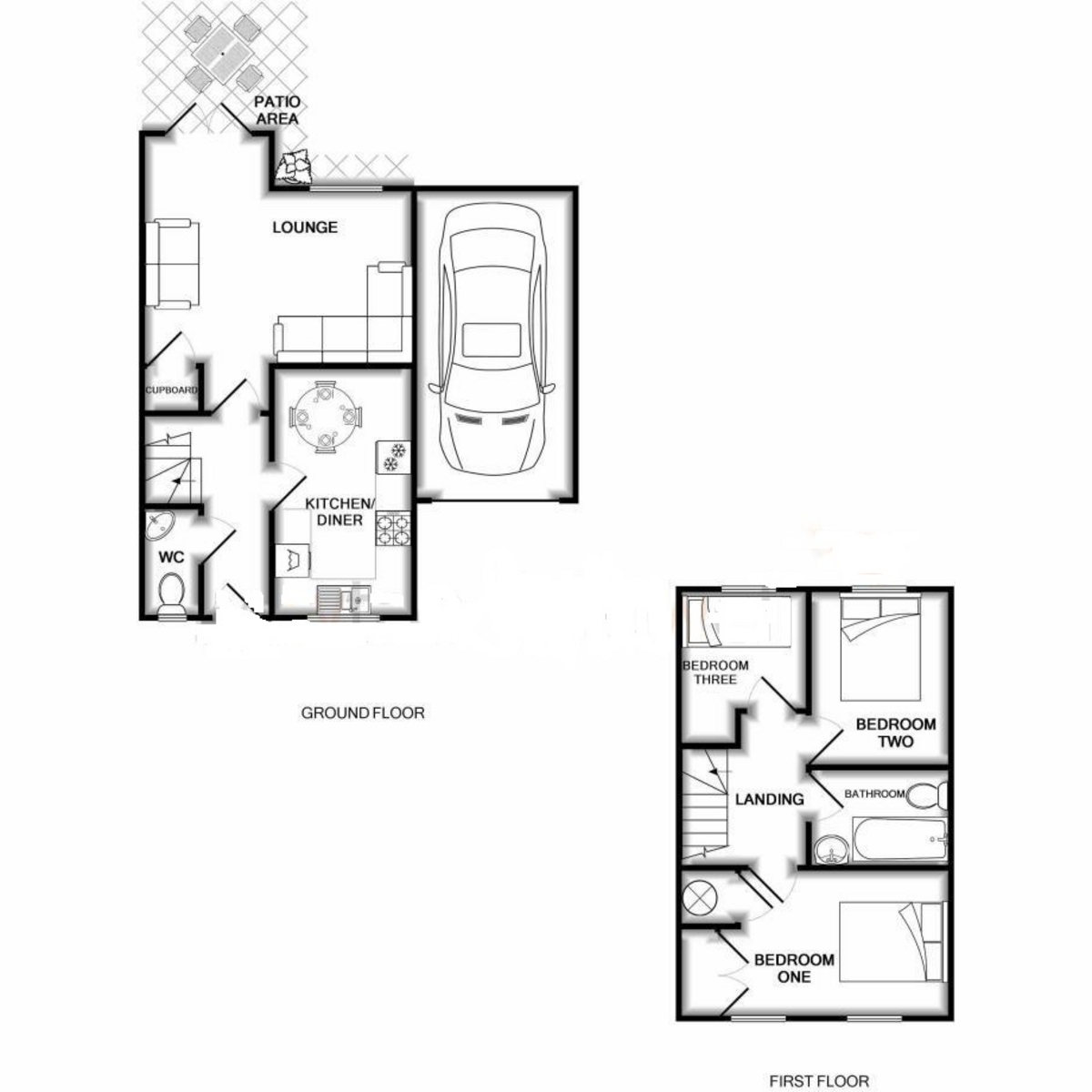50, St. Bedes Drive, Boston floorplan