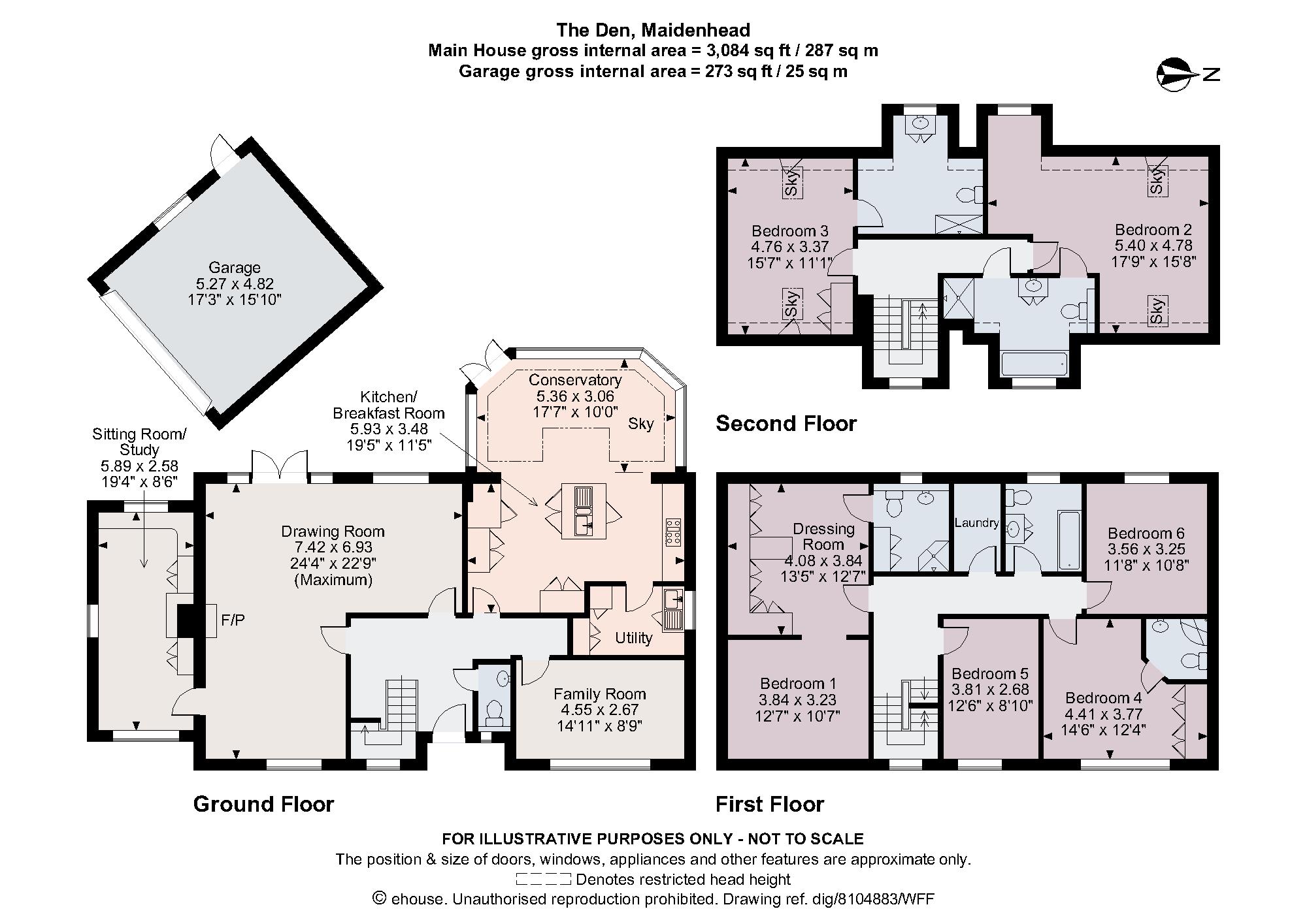 Glebe Road, The Fisheries, Bray, Berkshire SL6, 6 bedroom detached