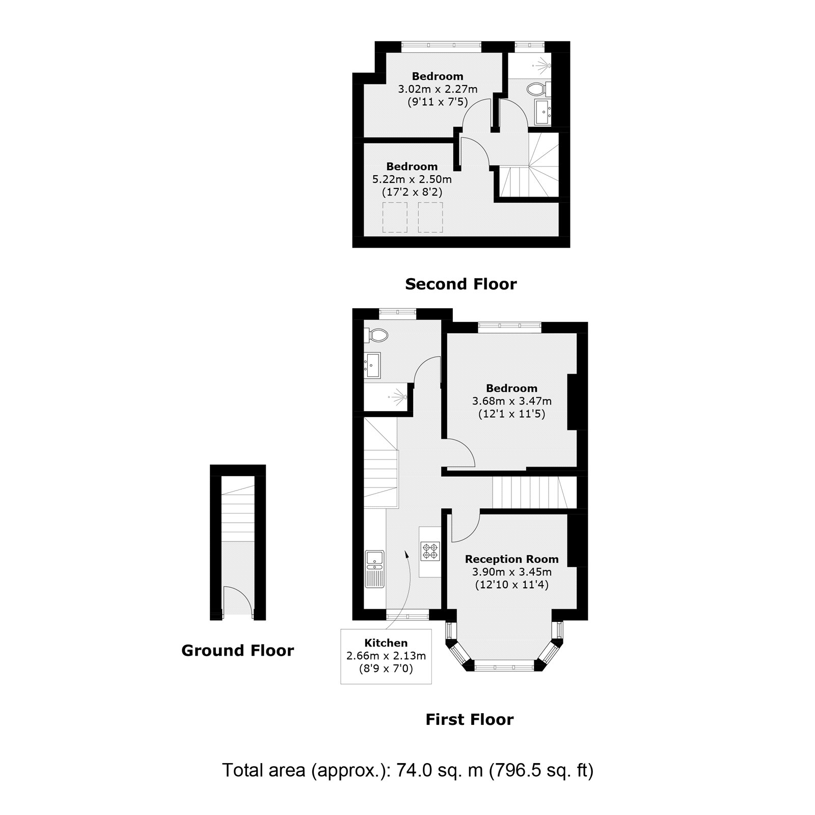 78A, Park Lane, Harrow floorplan