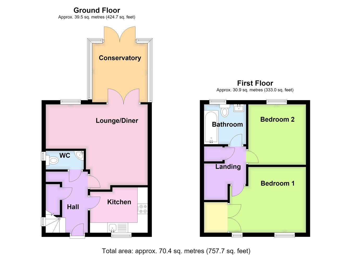 48a, Rider Gardens, Boston floorplan