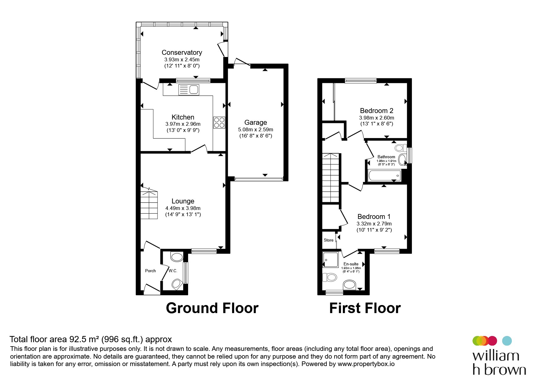 33, Blackdown Close, Stevenage floorplan
