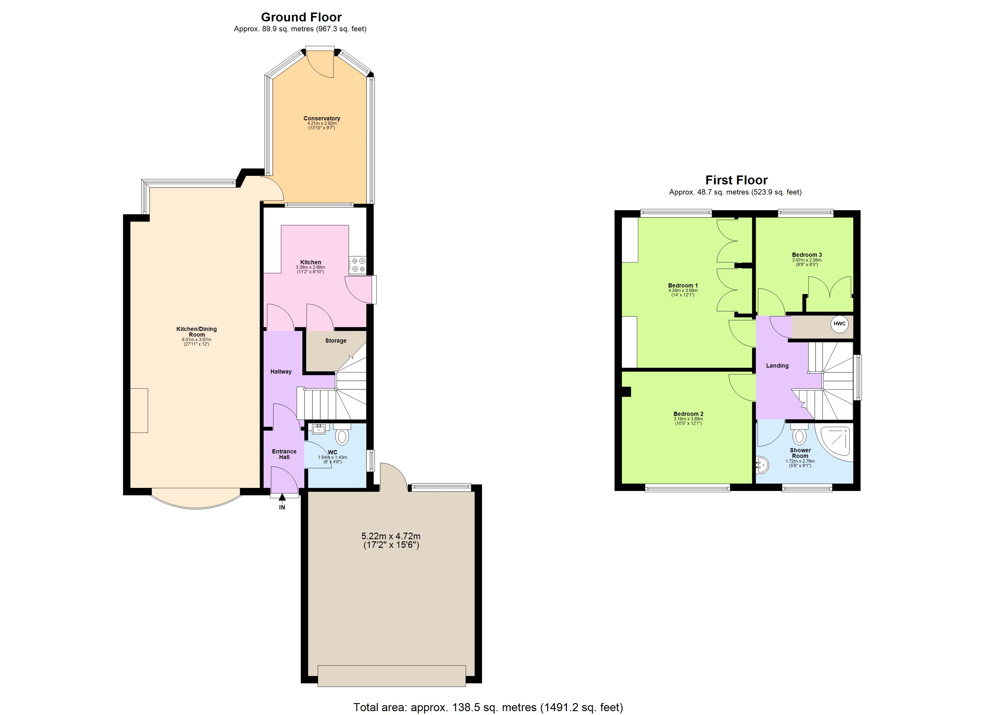 30, The Orchards, Eaton Bray floorplan