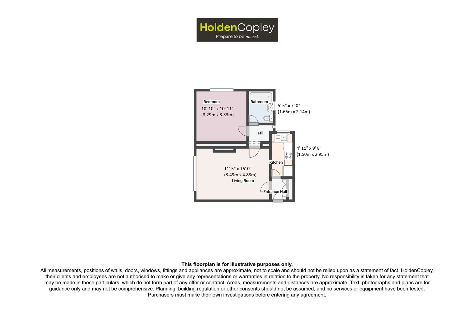 4 Rushworth Court Loughborough Road, Nottingham floorplan
