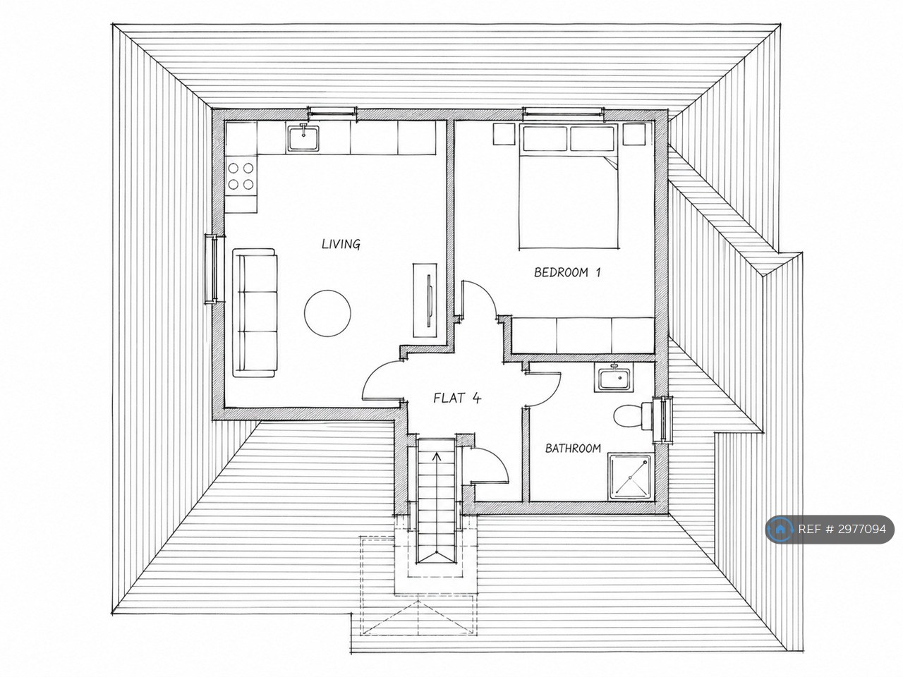 316, Whitchurch Lane, Edgware floorplan