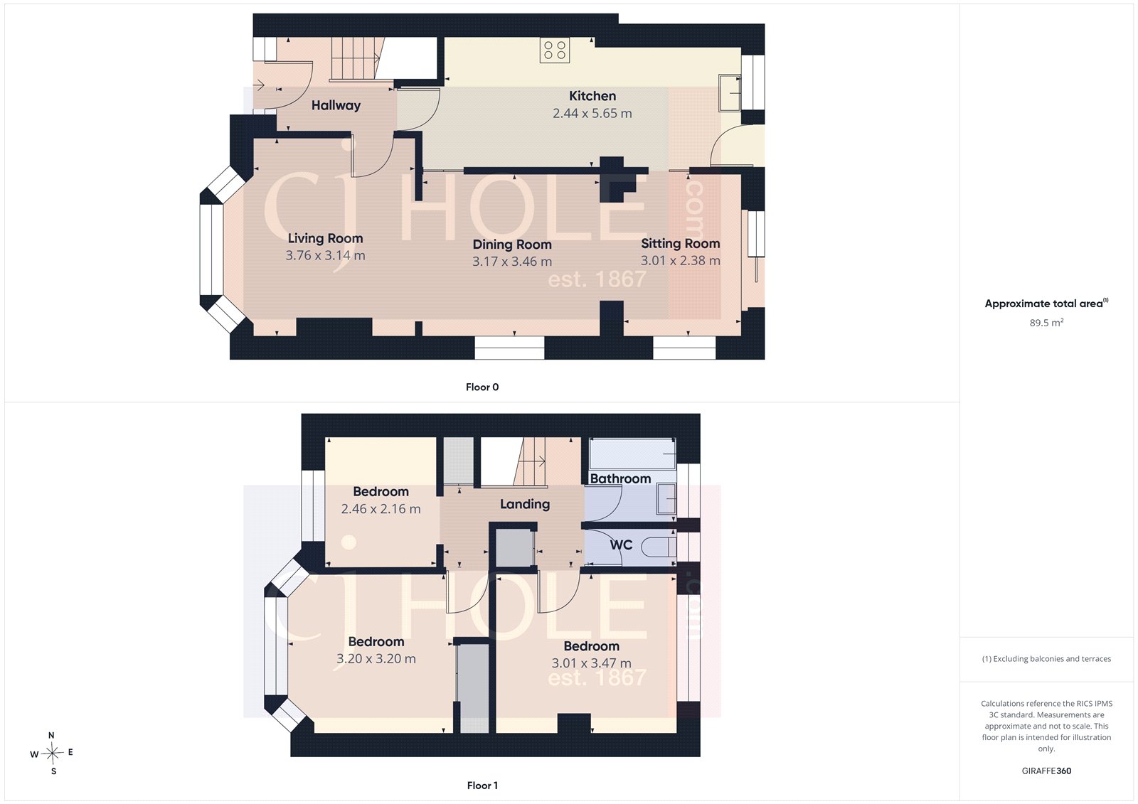 Church Road, Bristol floorplan