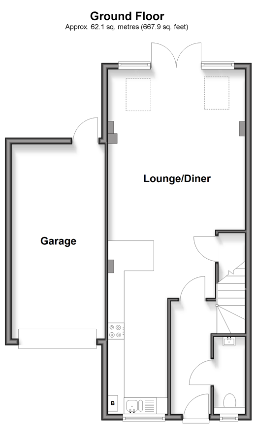 The Glebe Yalding, Maidstone floorplan