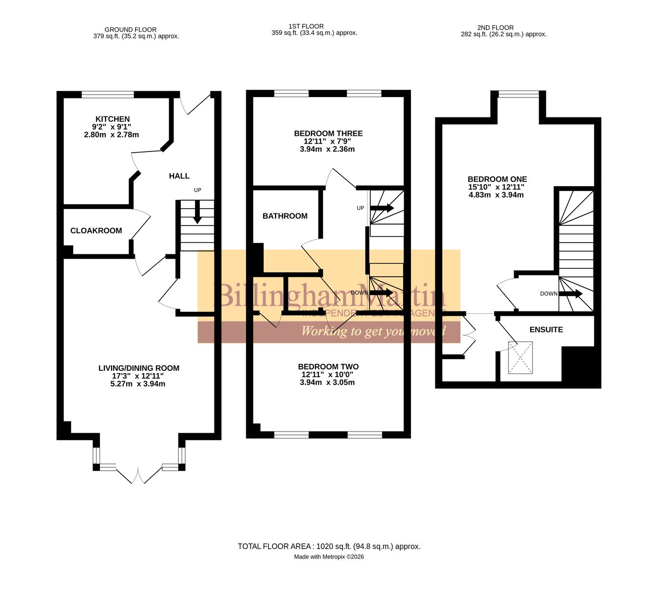 19, Glenwood Court, Farnborough floorplan