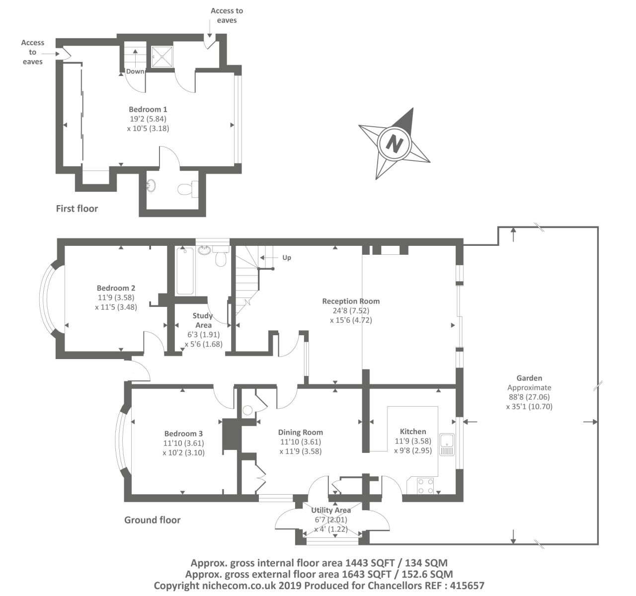 3 Bedrooms Detached bungalow for sale in Chesham, Buckinghamshire HP5