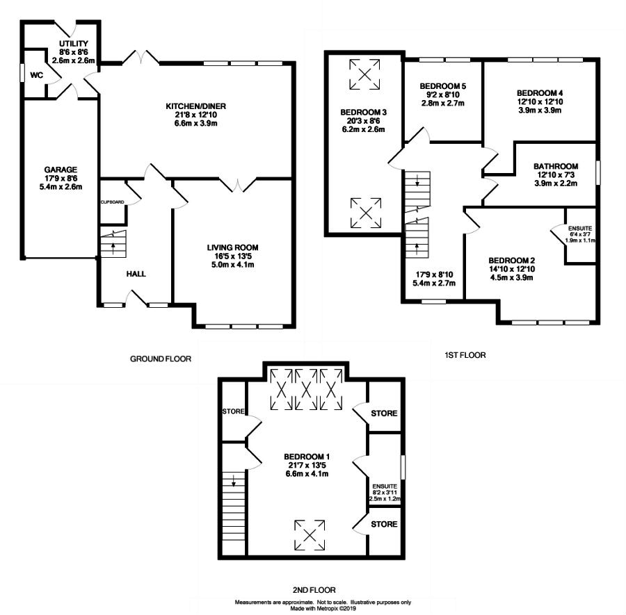 5 Bedrooms Detached house for sale in Laund Road, Salendine Nook, Huddersfield HD3