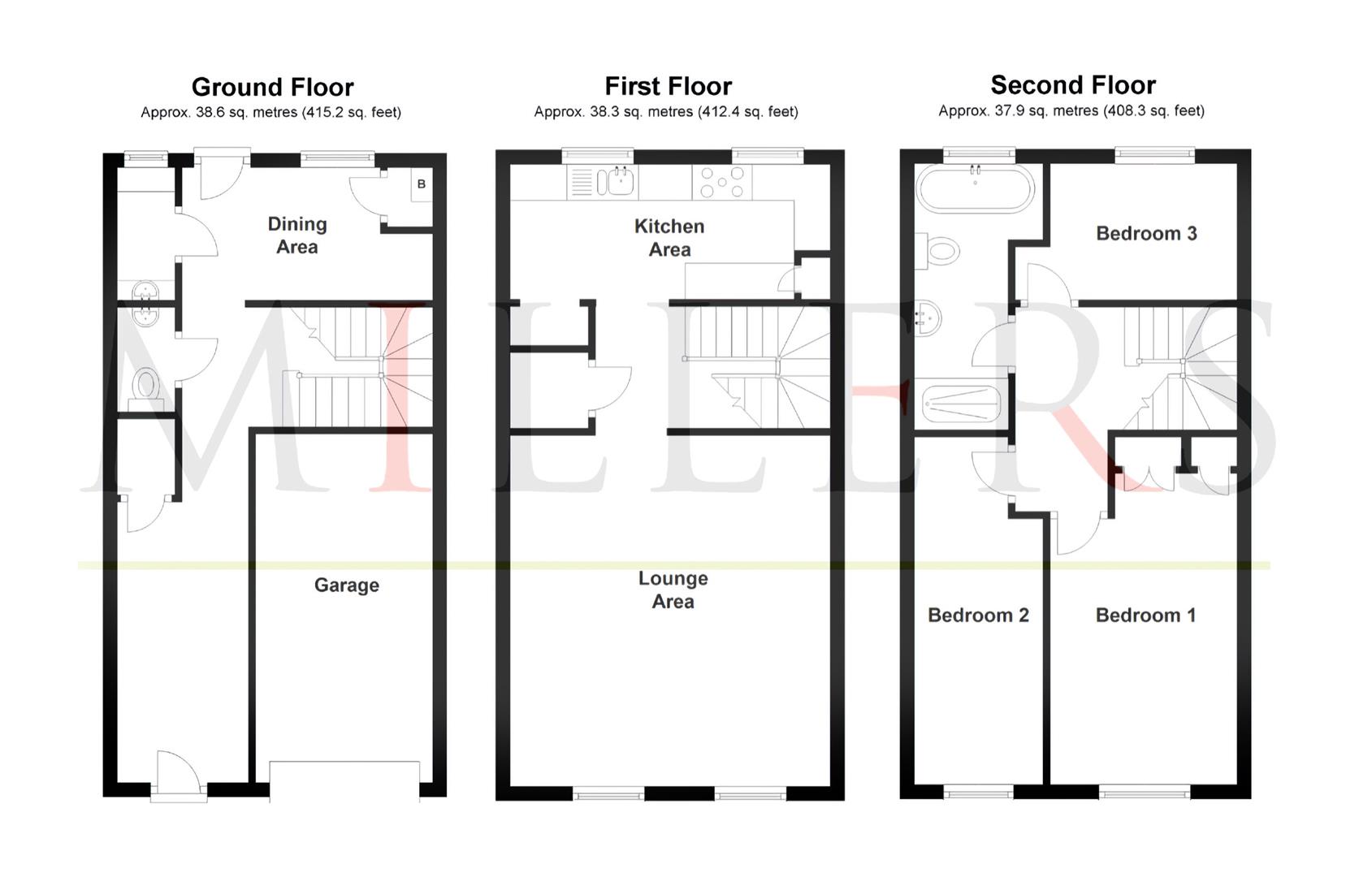 41, Albany Court, Epping floorplan