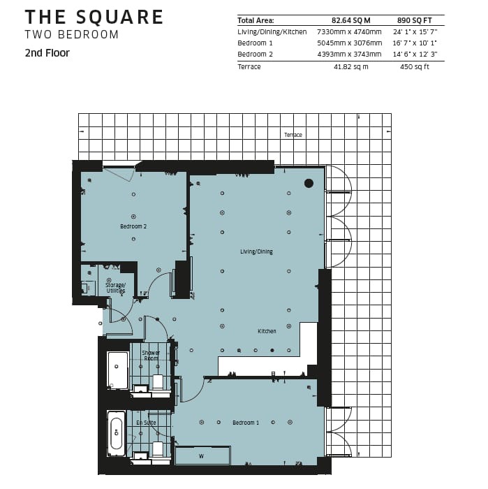 Flat 205, Cottam House, Kidbrooke Park Road, London floorplan