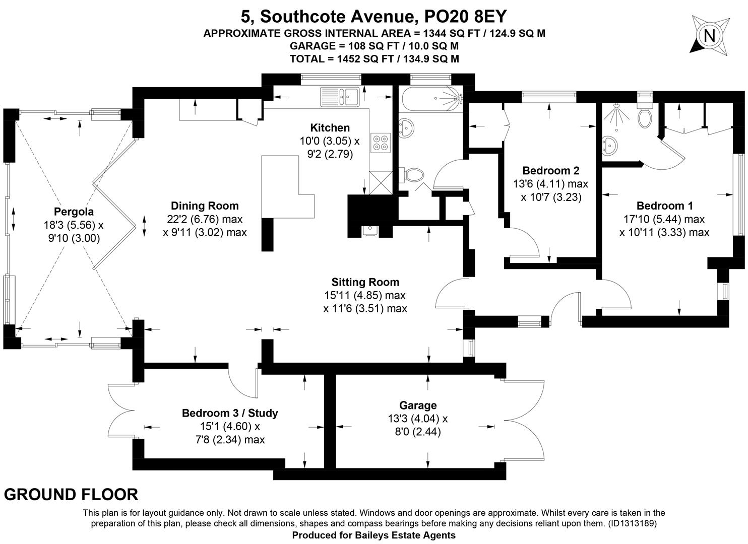 5, Southcote Avenue, Nr Chichester floorplan