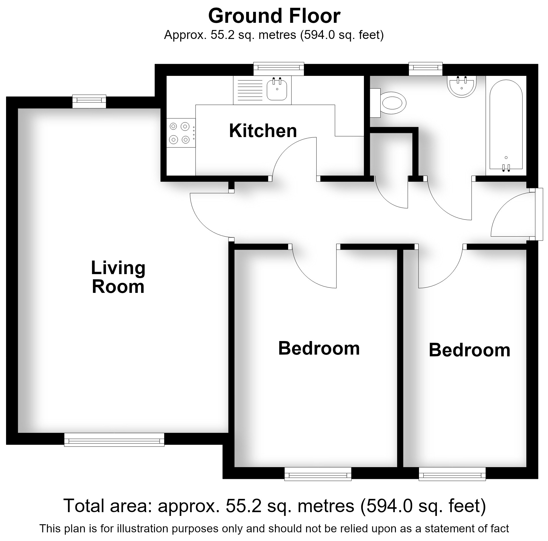 Harbourne Close, Kenilworth floorplan