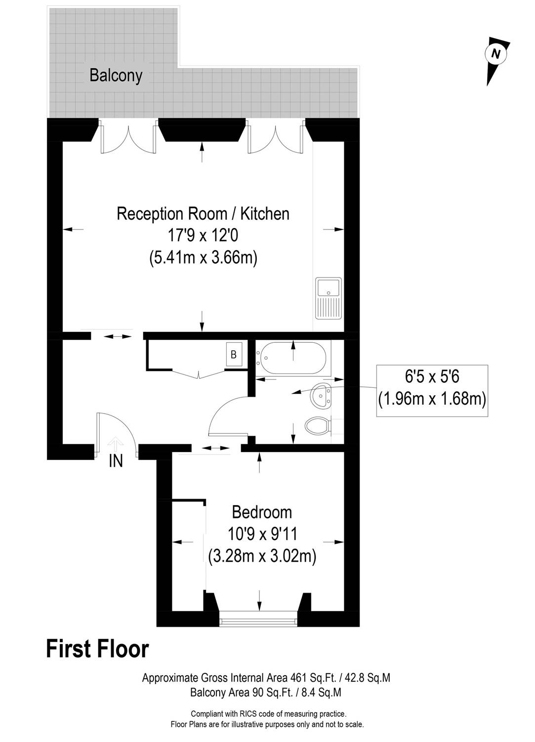 1 Bedrooms Flat to rent in Durham Terrace, London W2