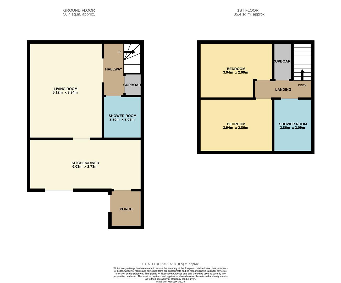 12, Hawick Drive, Dundee floorplan