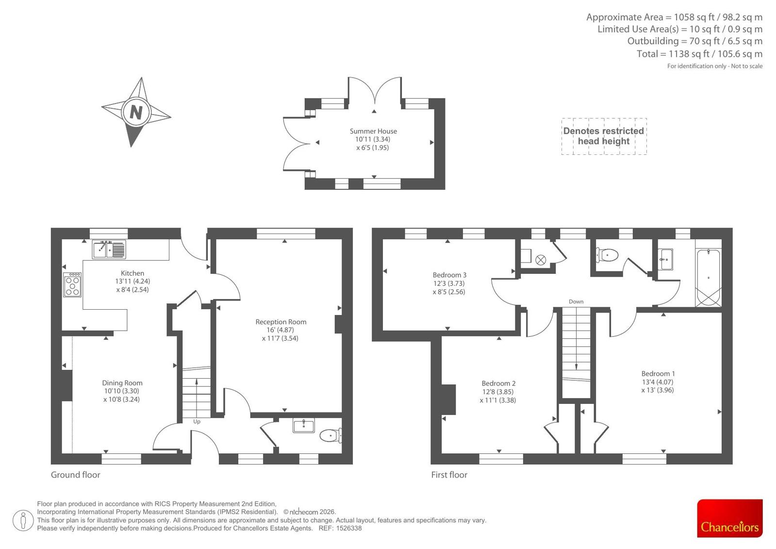 22, St. George's Avenue, Newbury floorplan