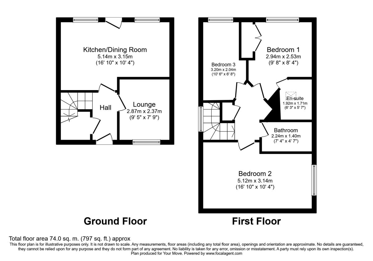 3 Bedrooms Semi-detached house to rent in Station Road West, Canterbury CT2