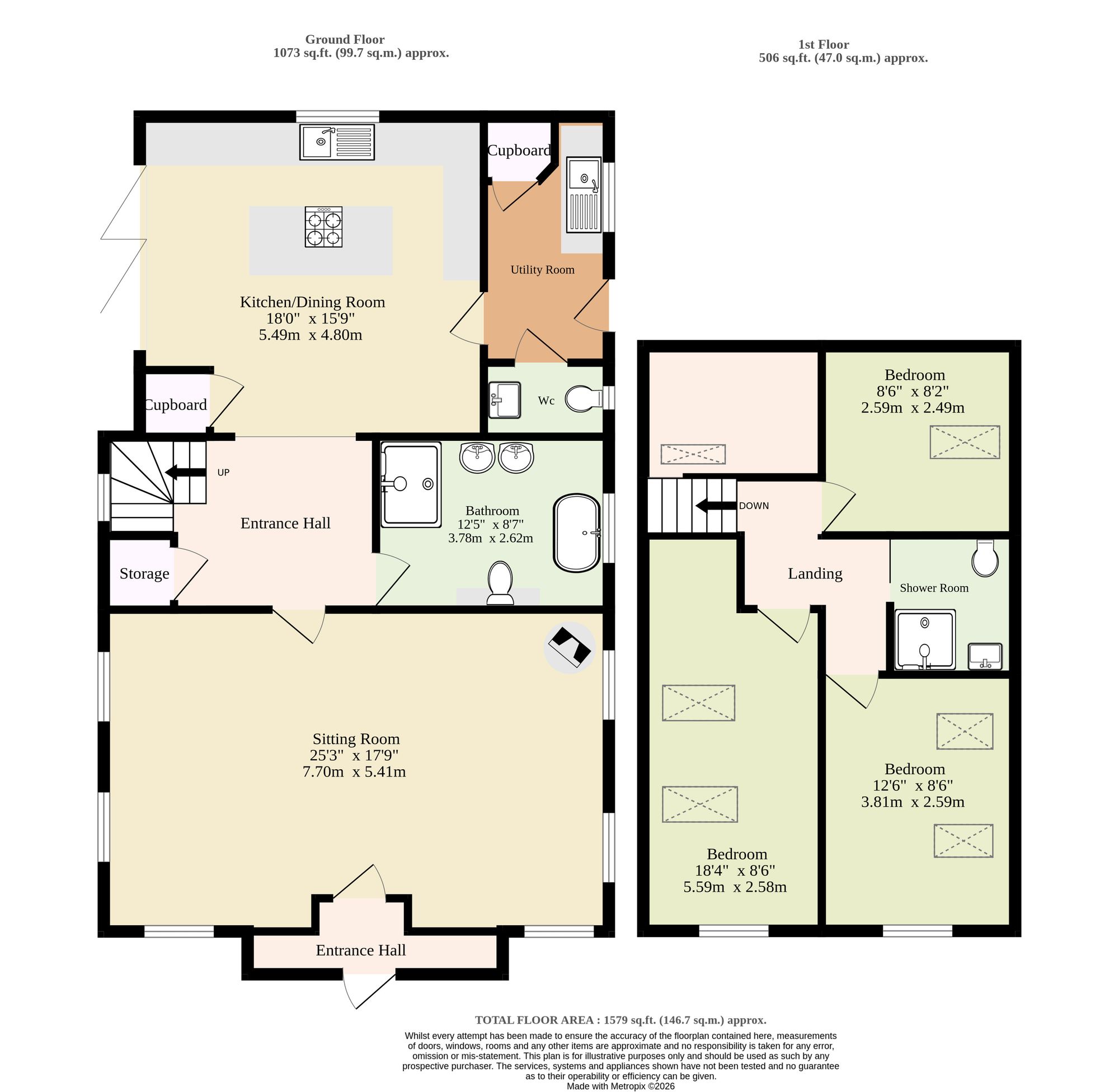 Chapel House High Road, Diss floorplan