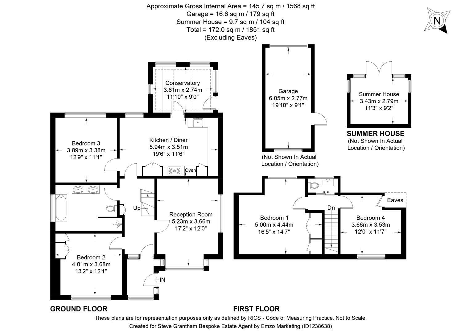 29, Peak Road, Clanfield floorplan